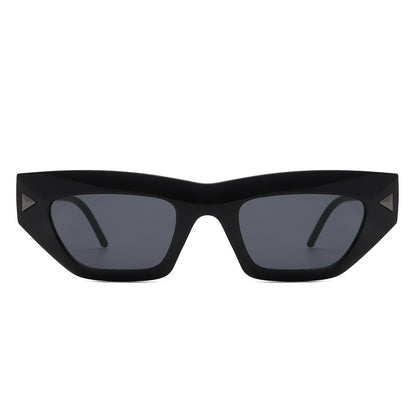 Oceanlux - Retro Chic Cat Eye Chunky Square Women's Sunglasses