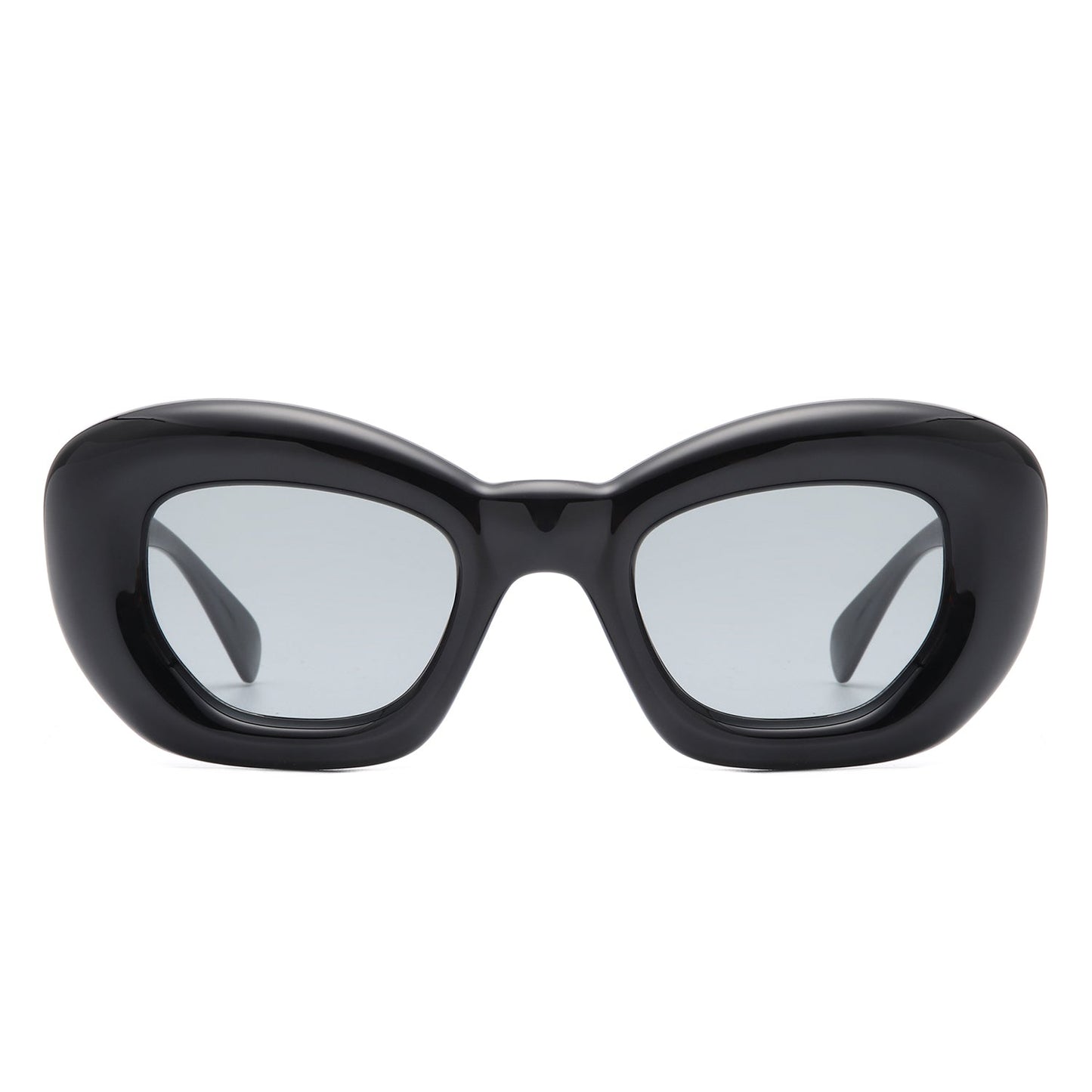 Uplos - Square Thick Frame Women Fashion Cat Eye Sunglasses