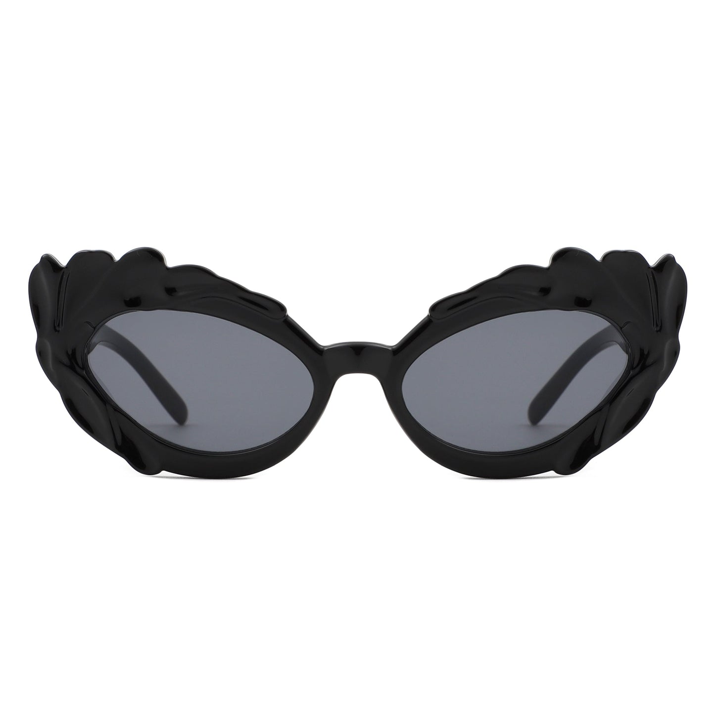 Snapp - Modern Sculpted Cat Eye Fashion Women's Sunglass