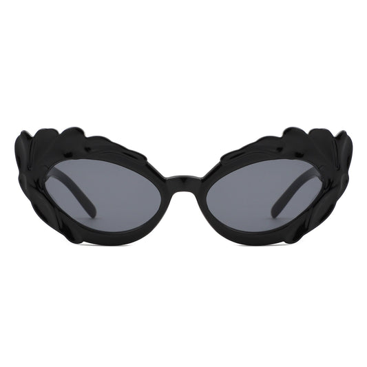 Snapp - Modern Sculpted Cat Eye Fashion Women's Sunglass
