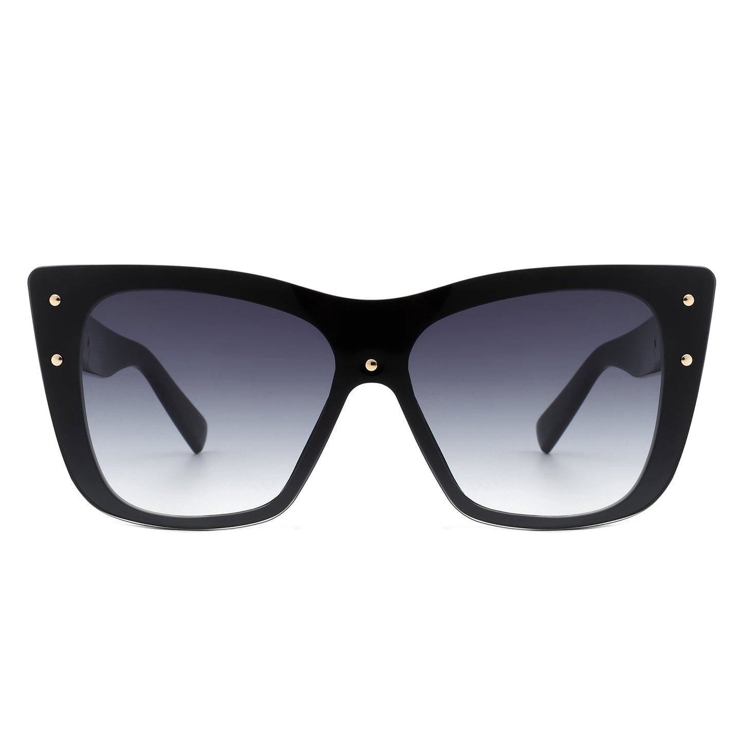 Women Retro Square Tinted Cat Eye Fashion Sunglasses