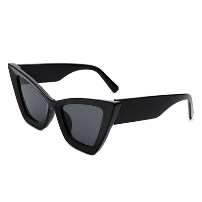 Stardaze - Retro Square High Pointed Cat Eye Sunglasses