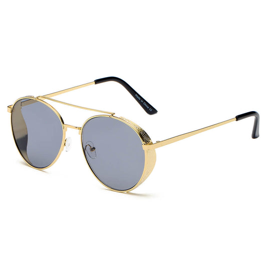 LAREDO - Modern Aviator Brow Bar Aviator Fashion Sunglasses