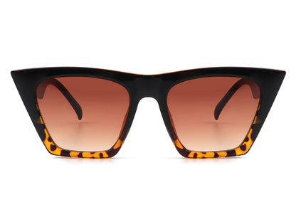 Lysira - Women Retro Cat Eye High Pointed Fashion Sunglasses