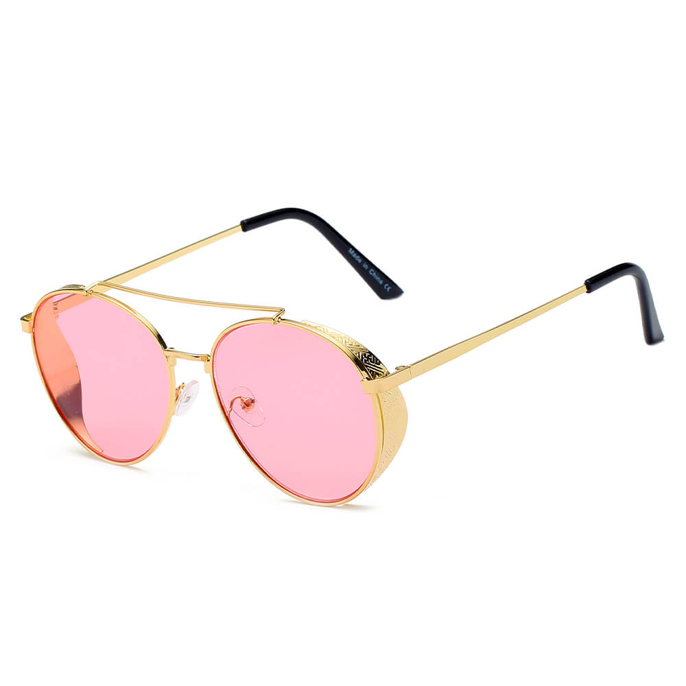 LAREDO - Modern Aviator Brow Bar Aviator Fashion Sunglasses
