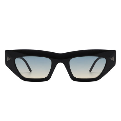 Oceanlux - Retro Chic Cat Eye Chunky Square Women's Sunglasses