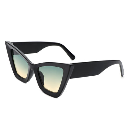 Stardaze - Retro Square High Pointed Cat Eye Sunglasses
