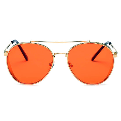 LAREDO - Modern Aviator Brow Bar Aviator Fashion Sunglasses