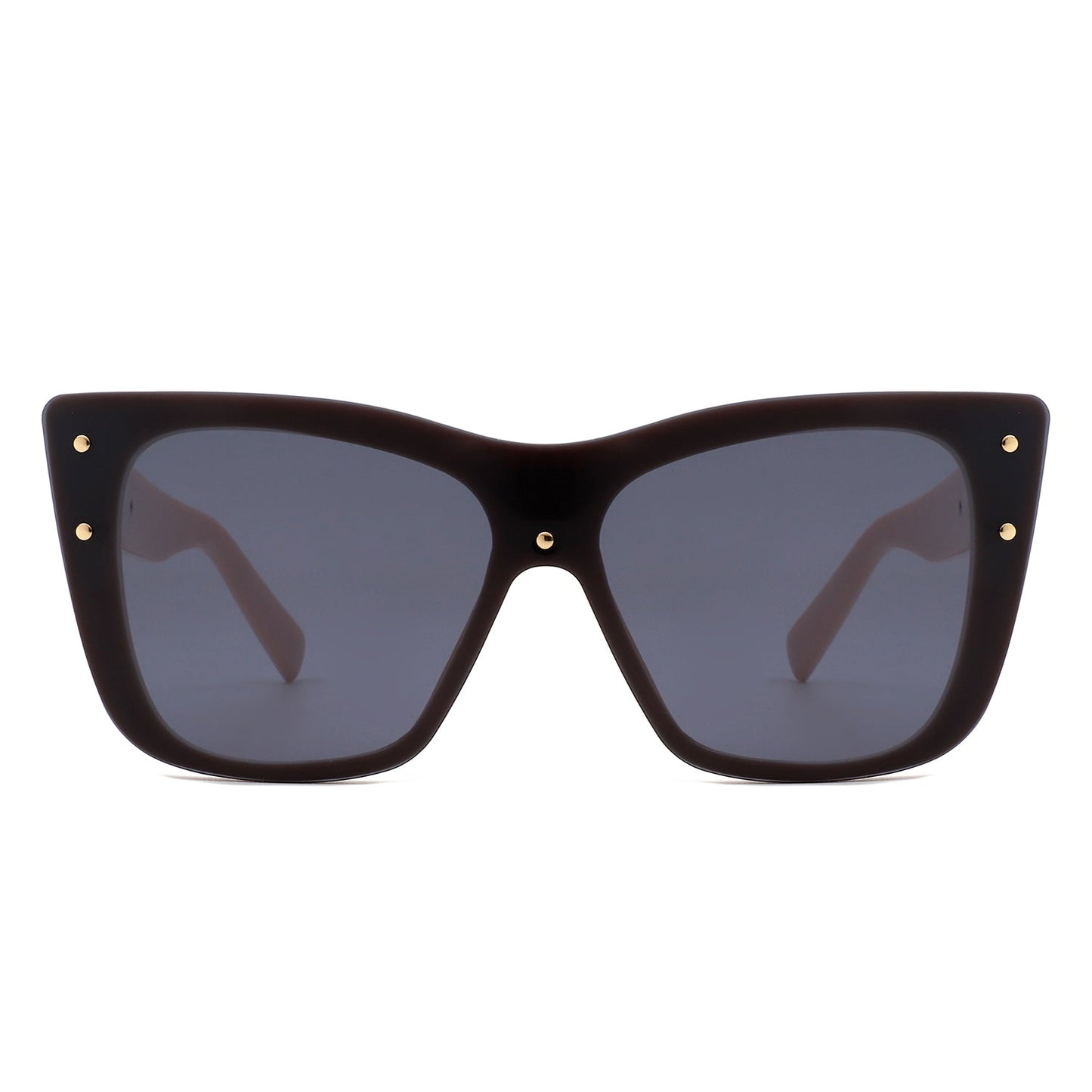 Women Retro Square Tinted Cat Eye Fashion Sunglasses