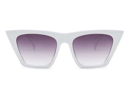 Lysira - Women Retro Cat Eye High Pointed Fashion Sunglasses