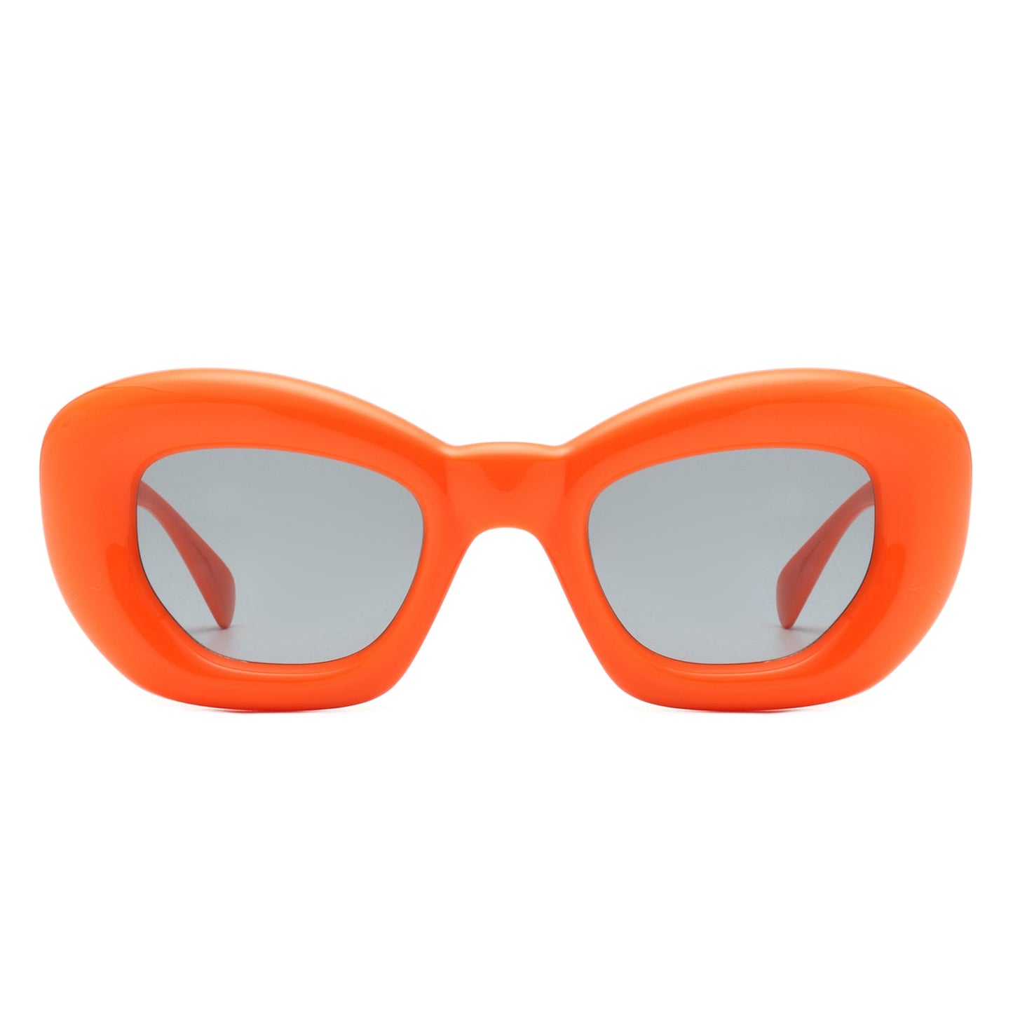 Uplos - Square Thick Frame Women Fashion Cat Eye Sunglasses