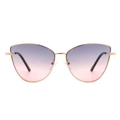 Women Oversize Large Retro Cat Eye Fashion Sunglasses