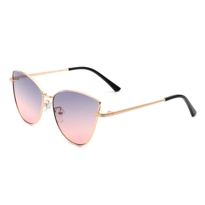 Women Oversize Large Retro Cat Eye Fashion Sunglasses