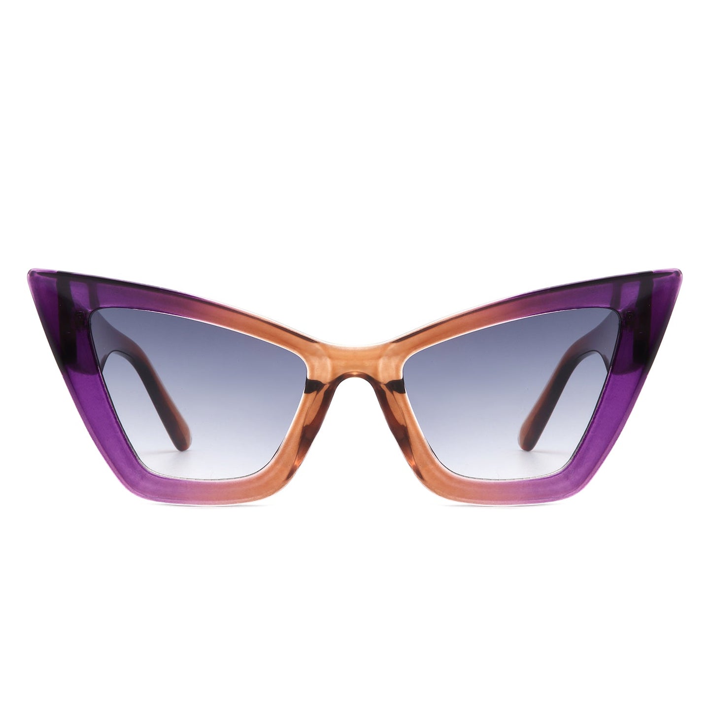 Stardaze - Retro Square High Pointed Cat Eye Sunglasses