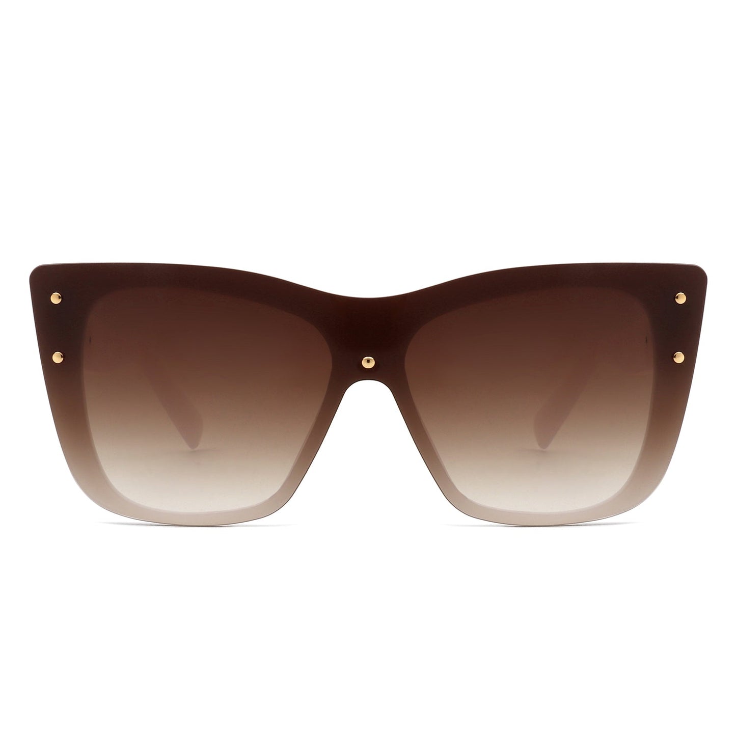 Women Retro Square Tinted Cat Eye Fashion Sunglasses