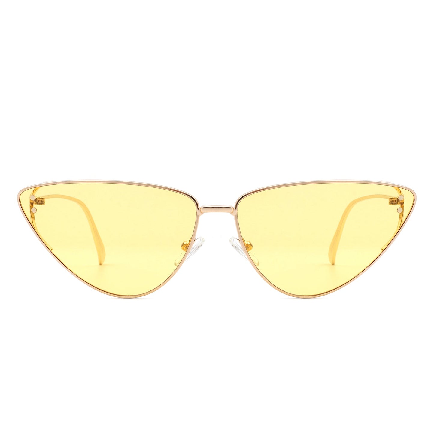 Windflow - Retro Tinted Flat Lens Fashion Cat Eye Sunglasses