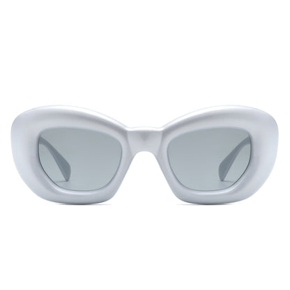 Uplos - Square Thick Frame Women Fashion Cat Eye Sunglasses